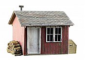 Woodland Scenics 4947 - N Work Shed - Built & Ready Landmark Structures - Assembled