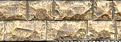 Chooch 8264 - All Scale Flexible Cut Stone Wall w/Self-Adhesive Backing - Large Stones