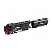 Athearn 93825 - HO Rotary Snowplow & F7B Locomotive - DCC Ready - Canadian Pacific CP Rail #403167/#403167B