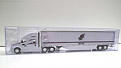 Trucks n Stuff TNS143 - HO Kenworth T680 Sleeper-Cab Tractor - 53ft Dry Van Trailer - Heartland Express