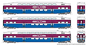 Rapido 146025 - HO BiLevel Commuter Car - Altamont Commuter Express ACE (Original) Set #2