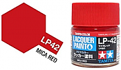 Tamiya LP42 Mica Red Mini Lacquer Finish 10ml