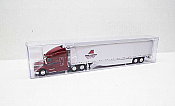 Trucks n Stuff TNS024 - HO Peterbilt 579 Sleeper Cab Tractor - 53ft Reefer Trailer - Doug Andrus Trucking
