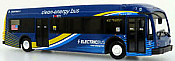 Iconic Replicas 870263 - 1:87 2020 Proterra Catalyst Electric Bus - MTA New York City