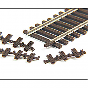 Micro Engineering 26084 - HO Code 83 Plastic Insulated Rail Joiners (12/pkg)