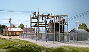 Woodland Scenics 2253 - N Utility System - Substation - Built-up