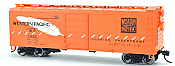 Bowser 42864 - HO RTR 40Ft Single-Door Steel Boxcar - Western Pacific #1952