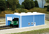 Pikestuff 8007 - N Scale 2-Stall Engine-House (Scale: 40 x 80ft)