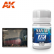 AK Interactive 306 Ship Salt Streaks Enamel Paint 35ml