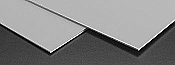 Plastruct 91007 Grey ABS Sheets .100 (2pcs pkg)