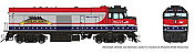 Rapido 81522 - HO Amtrak NPCU Cabbage - DC/DCC/Sound - Amtrak (Salutes Our Veterans) #90208