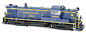 Bowser 25195 - HO Alco RS-3 -DCC & Sound - Chesapeake & Ohio - as delivered - #5600