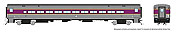 Rapido 128545 - HO Single Comet Commuter Coach - Boston MBTA (Delivery Scheme) #331