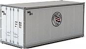 Walthers SceneMaster 8660 HO - 20ft Smooth-Side Container - American Mail Line