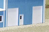 Pikestuff 8105 - N Scale 10x12 Freight Doors - pkg(2)