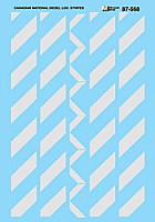 Microscale 87568 - HO Canadian National Diesel Stripes (1961-1992) - Decals