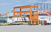 Walthers Cornerstone 3122 - HO MI-JACK Translift(R) Intermodal Crane - Kit