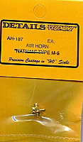 Details West 187 - HO Brass M-5 Air Horn
