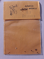 Juneco Scale Models B-7 - HO 3/4in Red Jewels (12/pkg)