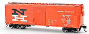 Bowser 42859 - HO RTR 40Ft Single-Door Steel Boxcar - New Haven #36172