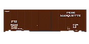 SmokeBox Graphics HO Pere Marquette Freight Cars