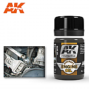 AK Interactive 2019 Air Series Aricraft Engine Oil Enamel Wash 35ml