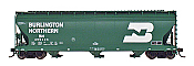 Intermountain 47001-35 - HO RTR ACF 4650 3-Bay Hopper - Burlington Northern #446252