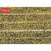 Peco PSG-21 - High Self Adhesive Daffodil Tuft Strips - 4mm (10 strips)