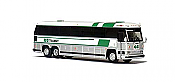Iconic Replicas 870329 - 1:87 1985 MCI MC-9 Motorcoach Bus - Go Transit