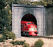 Woodland Scenics 1152 N Scale Tunnel Portals Concrete