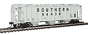 Walthers Mainline 7034 HO RTR - 50ft Pullman Standard PS-2 2893 3 Bay Covered Hopper- Southern Railway #94643