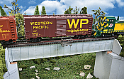 Walthers Cornerstone 4507 - HO 70Ft Single Track Railroad Deck Girder Bridge - Kit