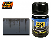 AK Interactive 69 - Enamel Paint - Panzer Grey Streaking Grime - 35mL