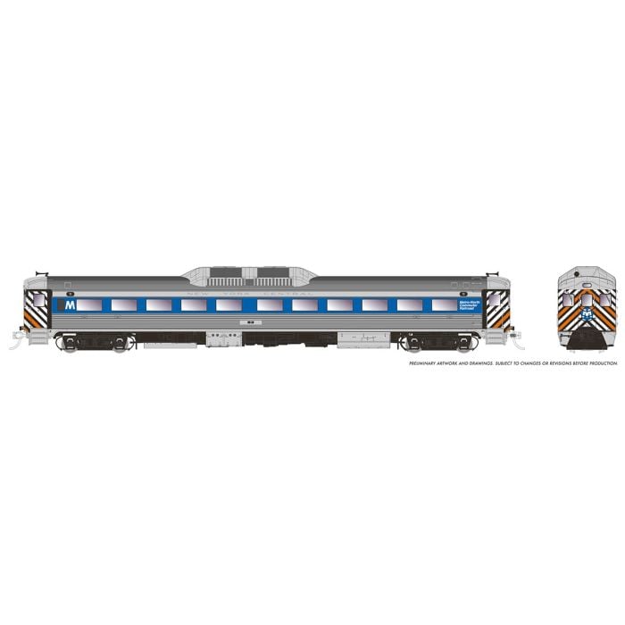 Rapido 16323 - HO RDC-1 (Ph 1B) - DC/Silent - Metro North #65