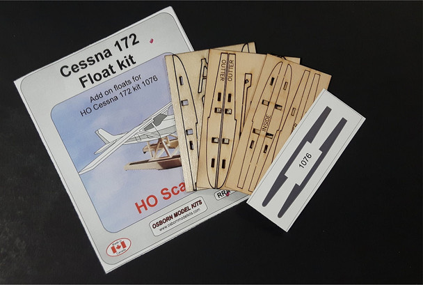 Osborn Model Kits 1077 - HO Floats for Cessna - Kit