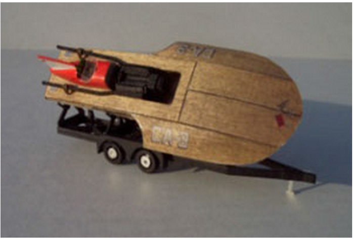 Osborn Model Kits 1083 - HO Miss Supertest Hydro - Kit