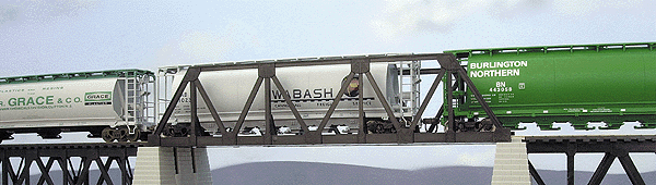 Atlas Model Railroad 590 HO Code 83 Warren Truss Bridge
