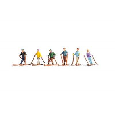 Noch 15828 - HO Skiers (6 pkg)