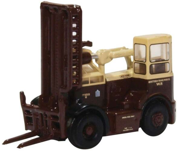 Oxford Diecast NSDF001 - N Scale 1957 Freightlifter Forklift - British Rail Western Region