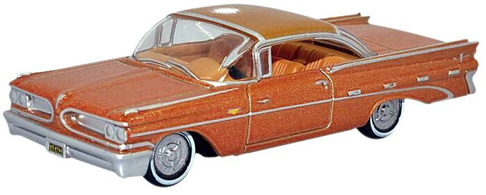 Oxford Diecast 87PB59001 - HO 1959 Pontiac Bonneville - Copper