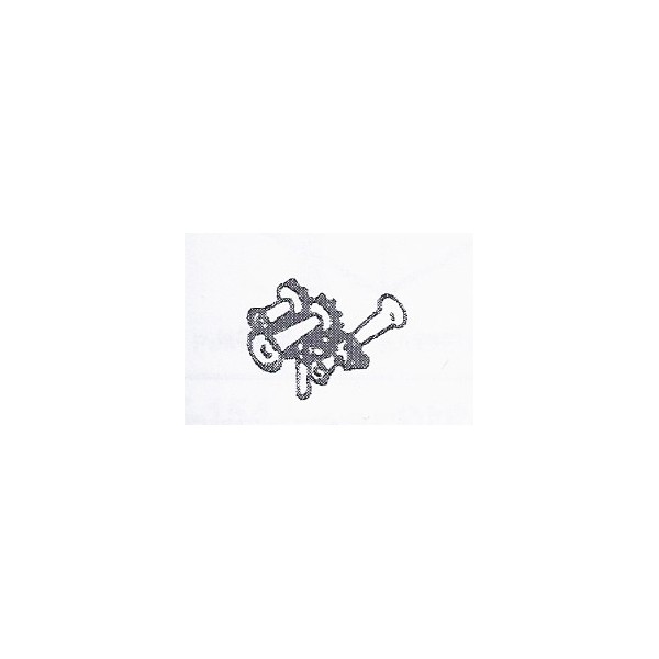 Details West 250 HO Nathan Air Horns - Brass
