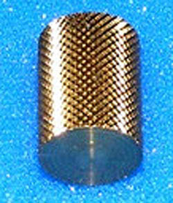 Centerline Products 60155 - N Scale N1/N2 Knurled Brass Roller Replacement for Track Cleaning Car