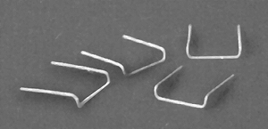 Detail Associates 2202 HO Scale - Drop Type Formed Wire Grab Irons - pkg(24)