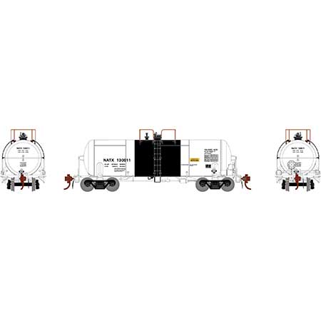Athearn Genesis G25753 - HO 13,600 Gallon Acid Tank Car - GE Rail Services (NATX) #130011