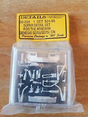 Details West 298 - HO Detail Set for Athearn Genesis - SD70/75I Canadian National