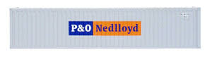 Intermountain Railway-04 30253 HO Scale 40Ft Corrugated Container P and O Nedlloyd 2 pk