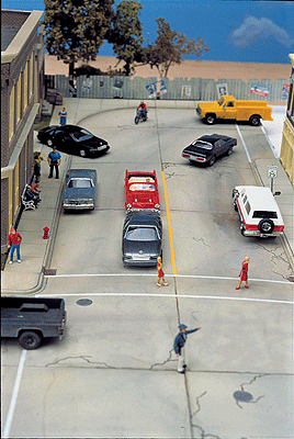 Walthers Cornerstone 3138 - HO Concrete Street System - Complete Set - Kit