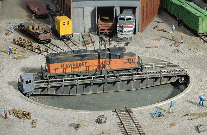 Walthers Cornerstone 3171 - HO 90ft Turntable without Motor - Kit