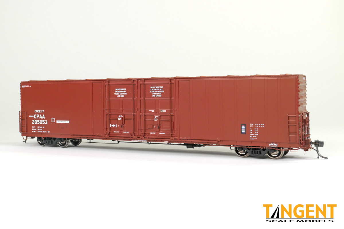 Tangent 34015-01 - HO Canadian Pacific (CPAA) “Original 7-1969” Thrall 5,880CuFt 60′ Double Plug ...