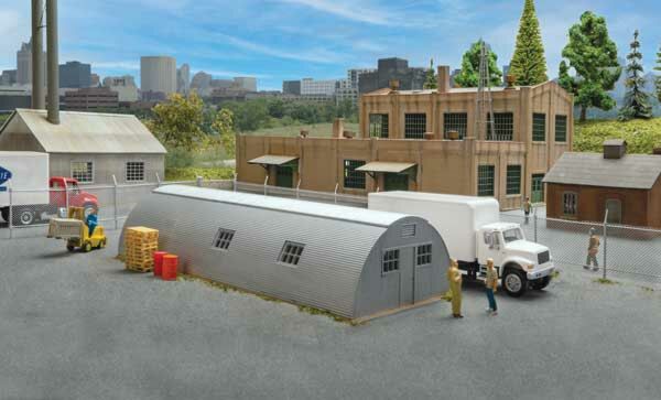 Walthers Cornerstone 3560 - HO Quonset Hut - Kit